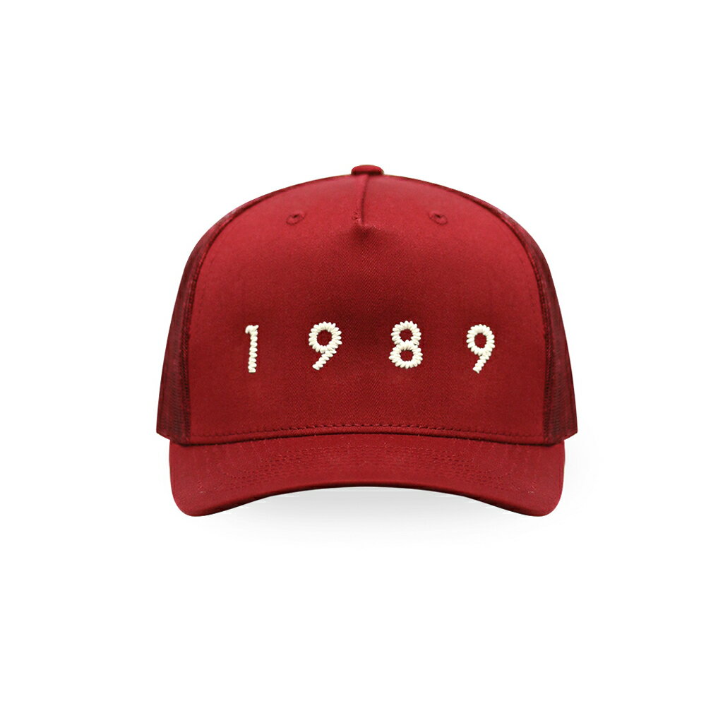 1989 / 1989 Embroidered Logo Trucker Hat