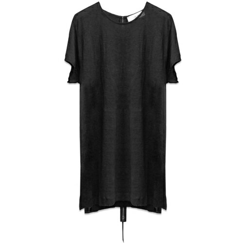 LPD NEW YORK / Double Layer Zipper Spine Long Tee