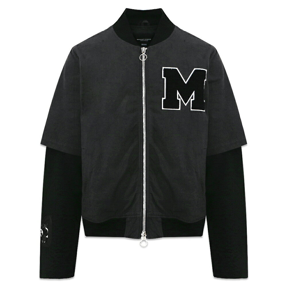 MIDNIGHT STUDIOS / Layered Varsity Jacket