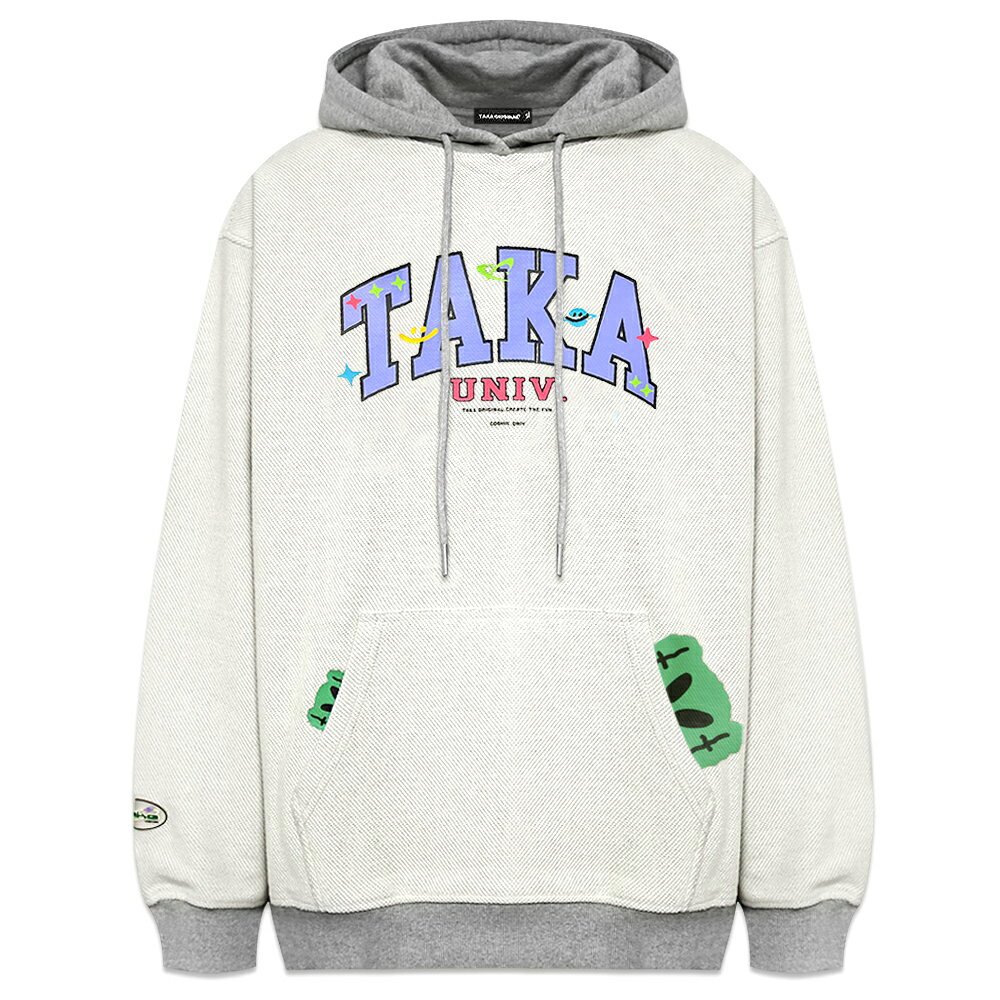 TAKA ORIGINAL (Target Area Keeps Alive) / Cosmic Univ. Reversible Logo Hoodie