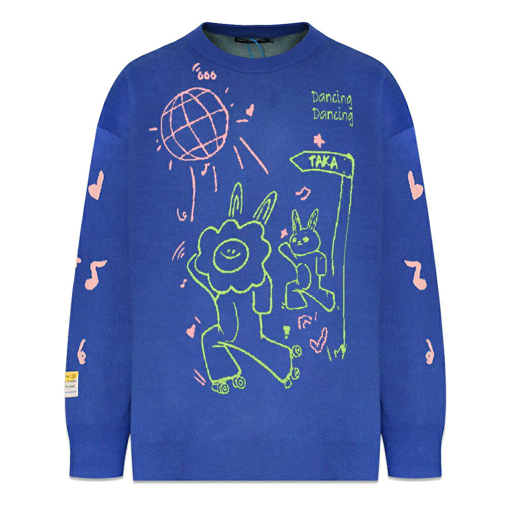 TAKA ORIGINAL (Target Area Keeps Alive) / Daisy Disco Knit Jumper