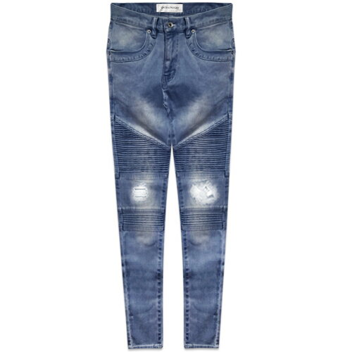 ONEFOUREIGHT / Labish Biker Skinny Crush Denim