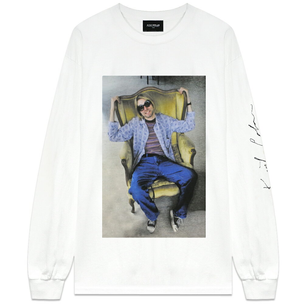 HALFMAN USA×KURT COBAIN / On The Sofa Long Sleeve Tee