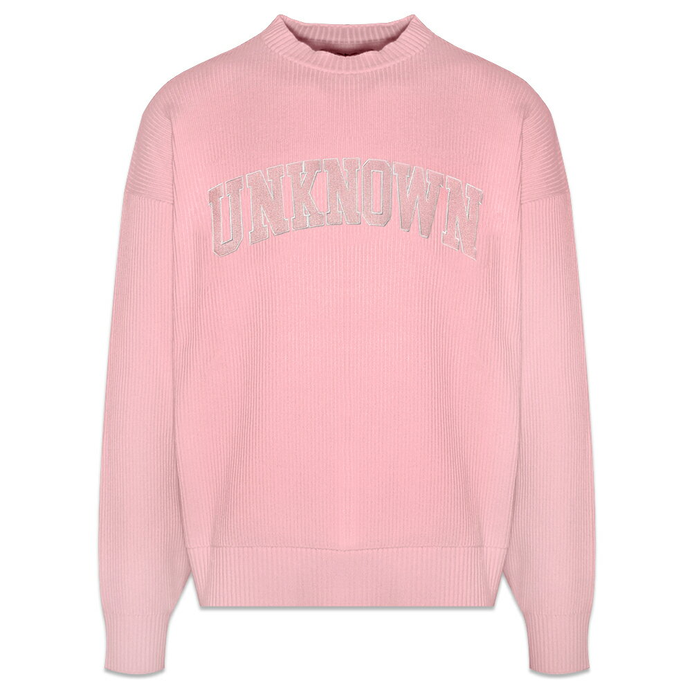UNKNOWN LONDON / Collage Logo Knit