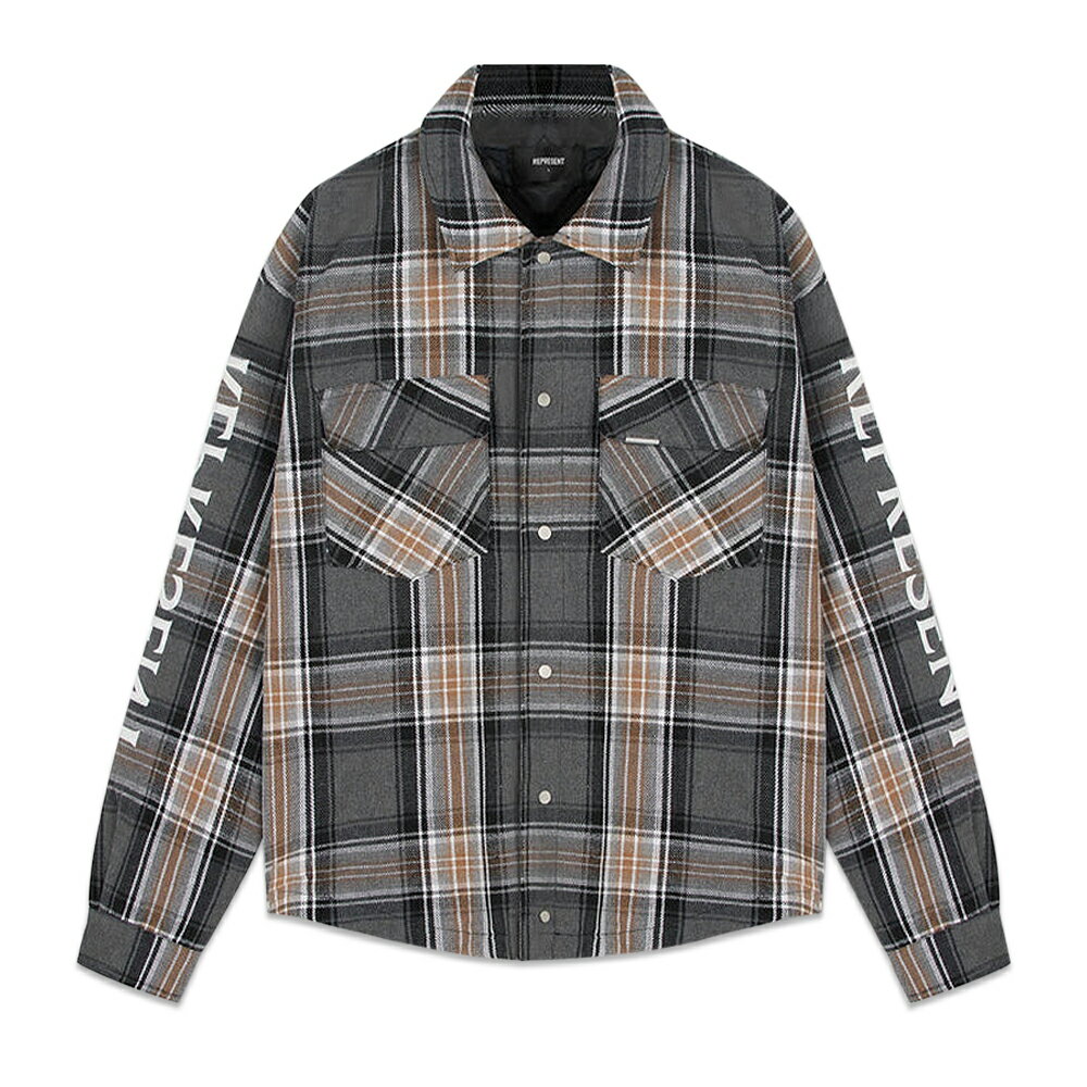 REPRESENT / Quilted Flannel Shirt