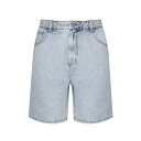 UNKNOWN LONDON / Dagger Embroidery Denim Shorts