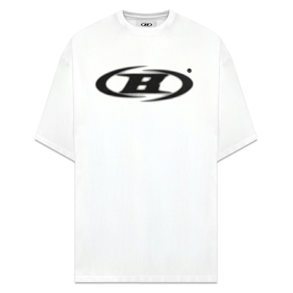 BORN TO WIN / Blur B Logo Oversized T-Shirt