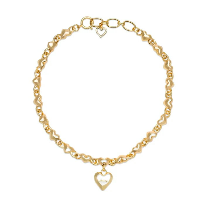 乐天商城 - BASICKS / Heart Dropped Chain Necklace