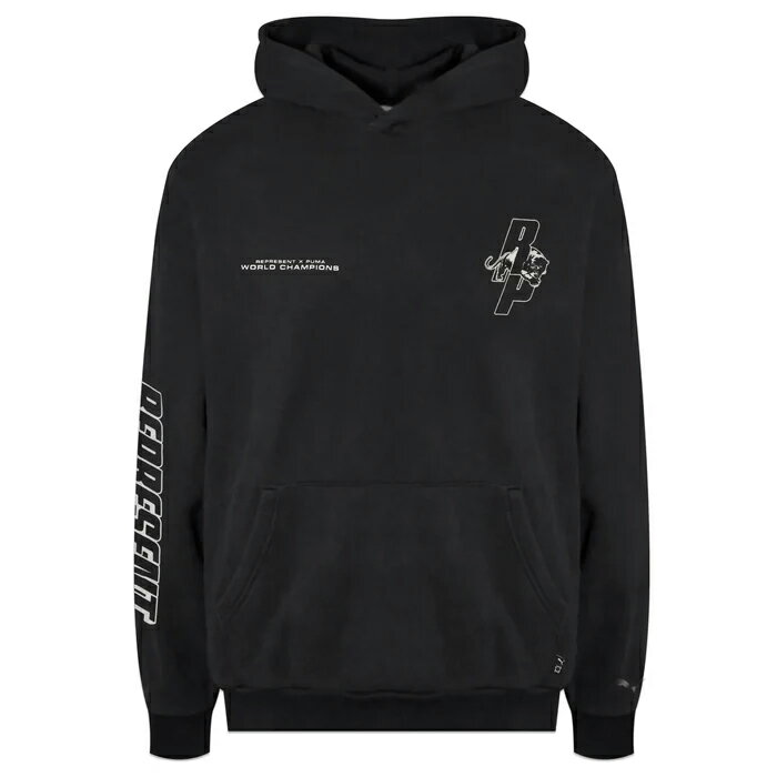 スーパーナチュラル　マーク・シェパード Represent パーカー［未使用品］ Represent ロゴ パーカー | ブラック | FARFETCH JP