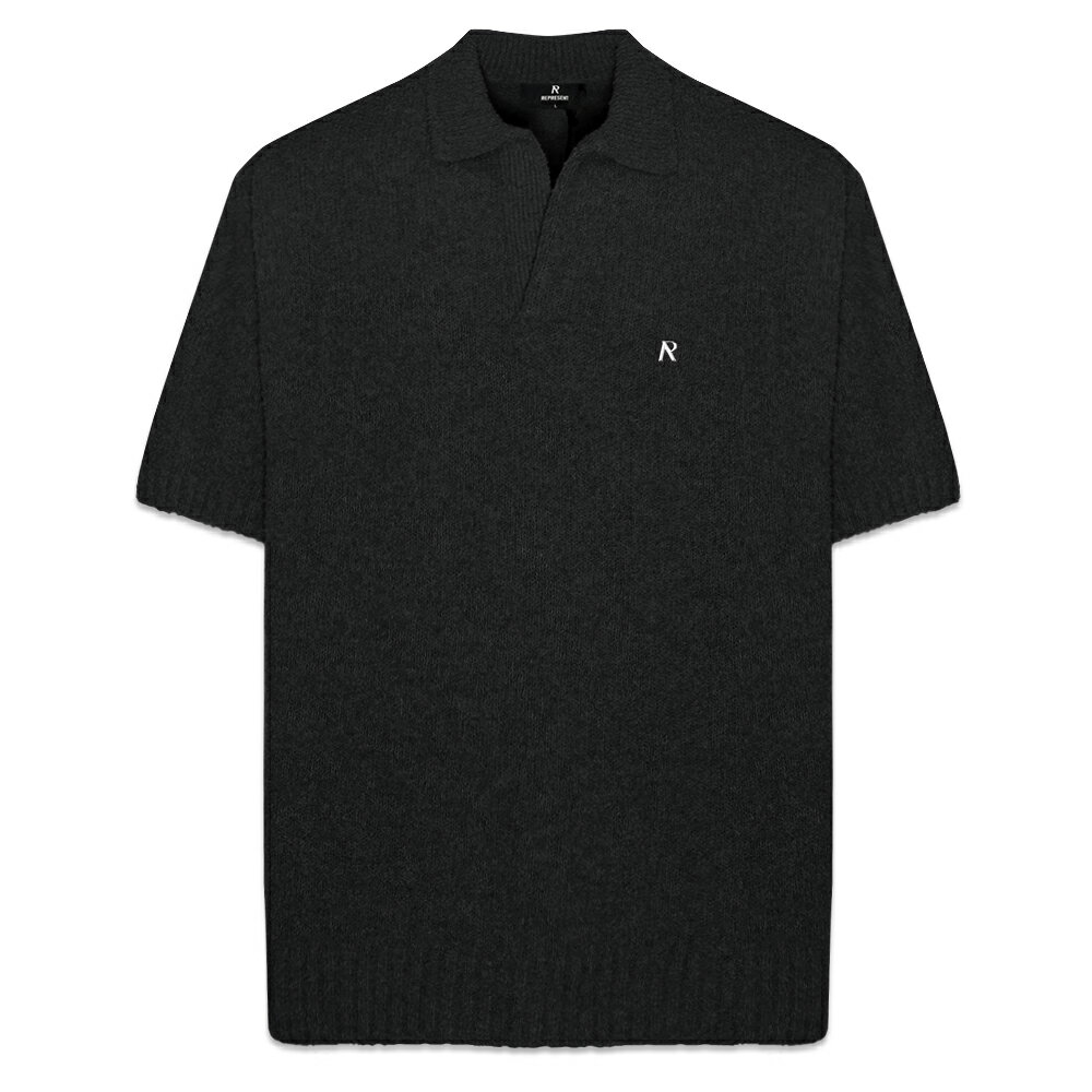 REPRESENT / Boucle Textured Knit Polo