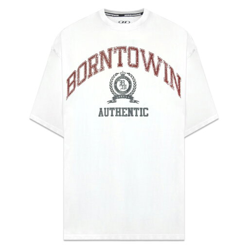 BORN TO WIN / Crack Borntowin Emblem T-Shirt BORN TO WIN / Crack Borntowin Emblem T-Shirt