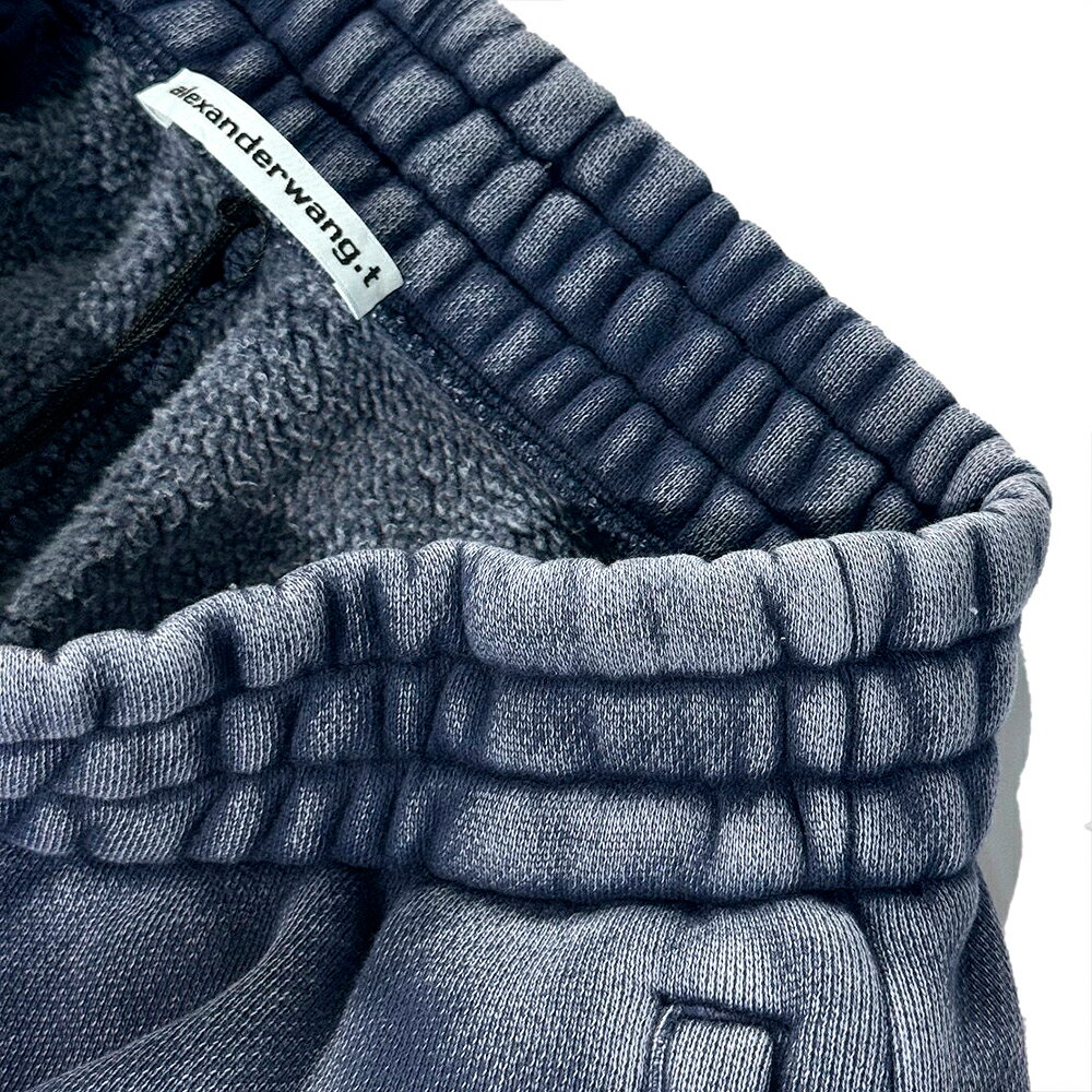 ALEXANDER WANG / Puff Paint Logo Essential Terry Sweatpants