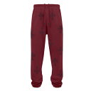 UNKNOWN LONDON / Cross Rhinestone Joggers