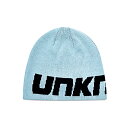 UNKNOWN LONDON / Logo Knit Beanie