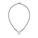 BASICKS / Heart Razor Necklace (Small Link)