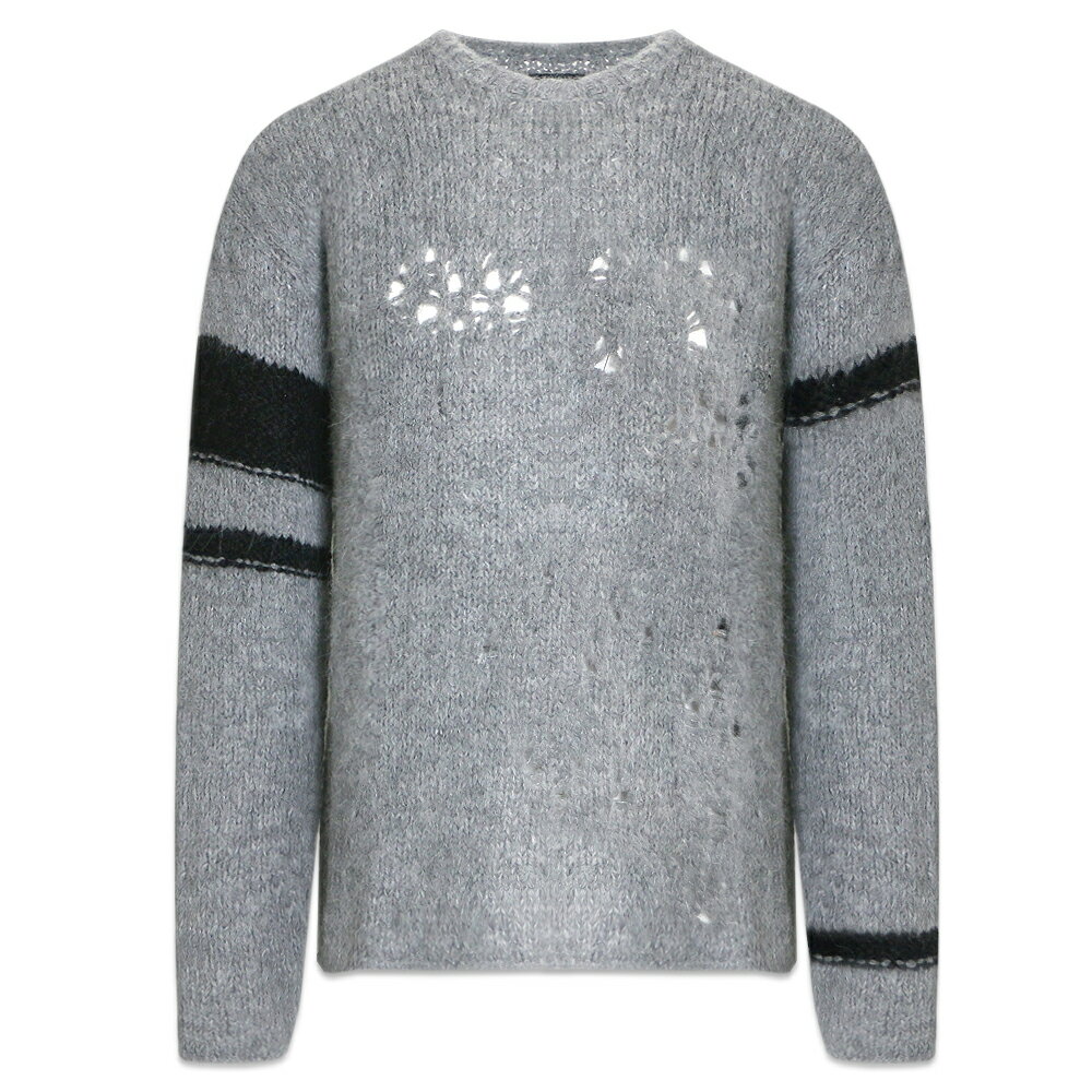 THOM/KROM / Distressed Alpaca Knit Sweater - MK47
