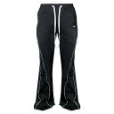 DEMIK EXCLUSIVES / Stealth Triple Zip Flared Sweatpants