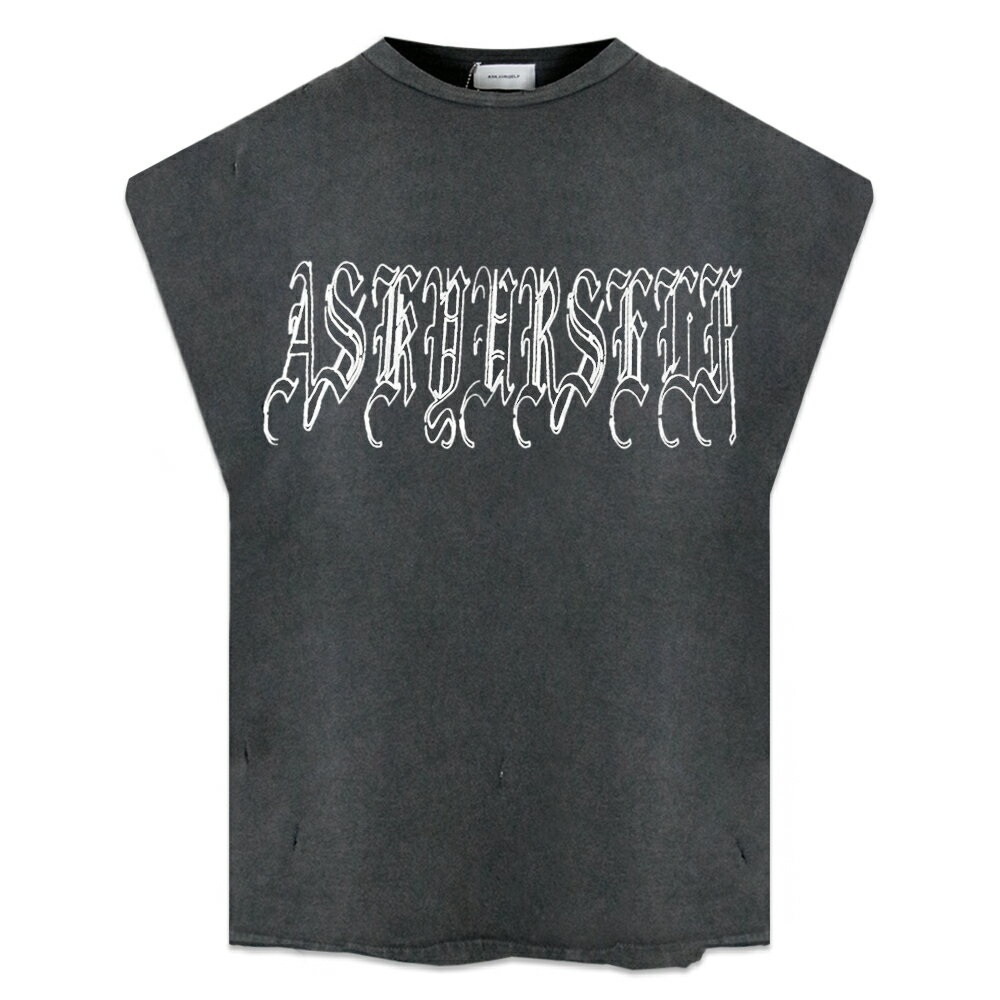 ASKYURSELF / Goth Logo Tank