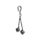 EMOstanceclub / Skull Dice Keyring