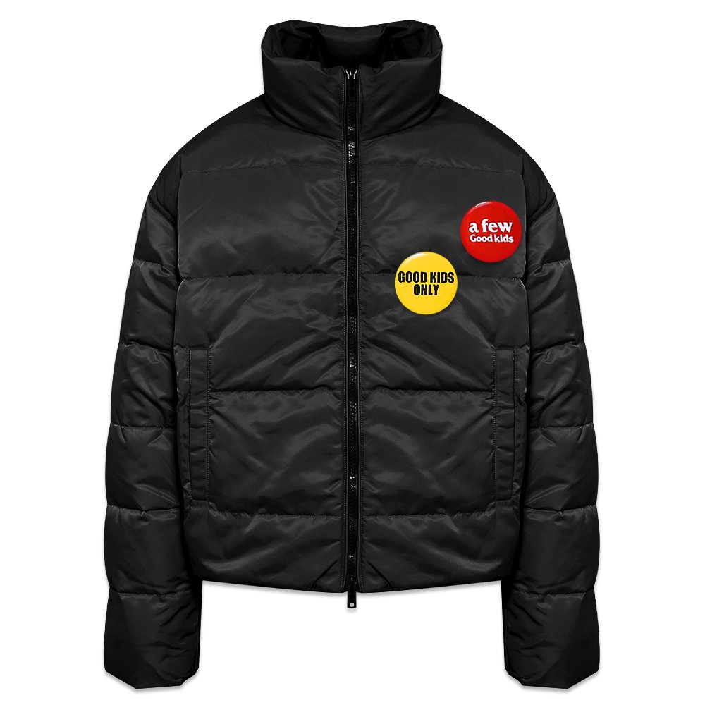 乐天商城 - A FEW GOOD KIDS / Badge Puffer Jacket