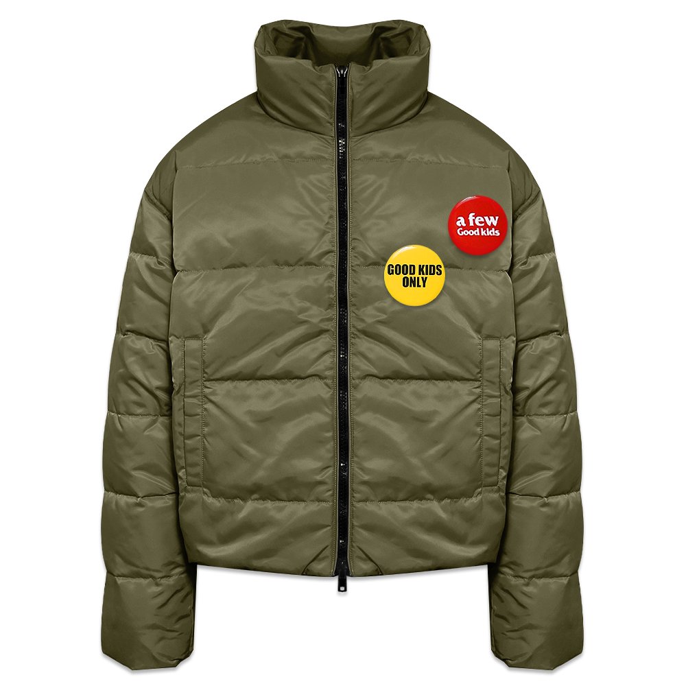 乐天商城 - A FEW GOOD KIDS / Badge Puffer Jacket