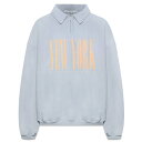 ALEXANDER WANG / NY Puff Graphic Half Zip Sweatshirt