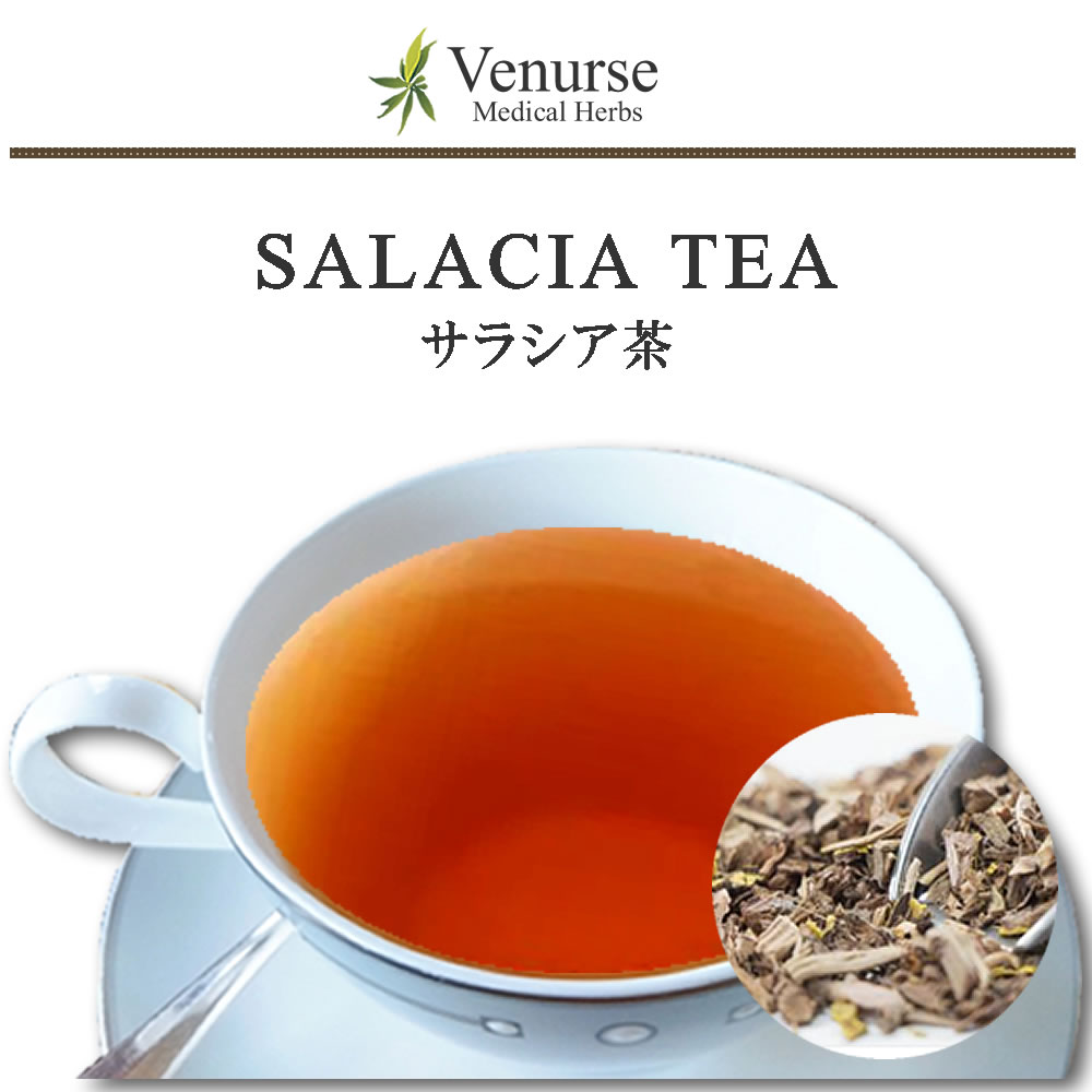 サラシア茶 送料無料 農薬検査済み ノンカフェイン サラシアレティキュラータ コタラヒムブツ ハーブ 健康茶 お茶 茶 葉 袋 ハーブ リーフ ティーパック ティーバッグ ハーブティー ティー ヴィーナース