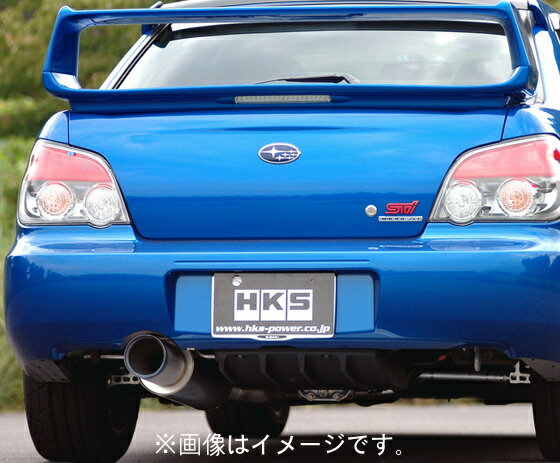 自動車関連業者直送限定 HKS Hi-Power SPEC-R ハイパワースペックR マフラー SUBARU スバル インプレッサ WRX STi GDB EJ20(TURBO) 04/06-07/06 (31025-AF002)