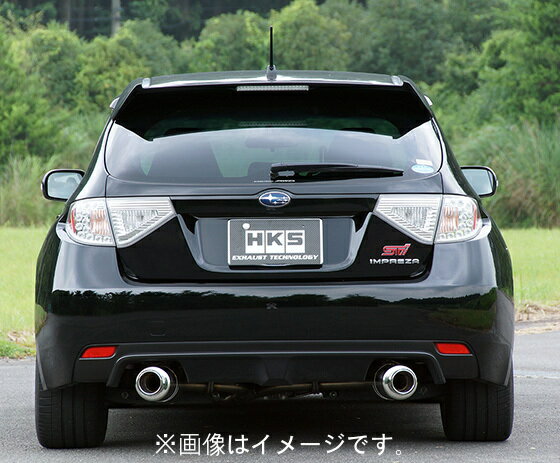 個人宅発送可能！ HKS Hi-Power SPEC-L II ハイパワースペックL2 マフラー SUBARU スバル インプレッサ WRX STI GRB EJ20(TURBO) 07/10-14/08 (31019-AF127)