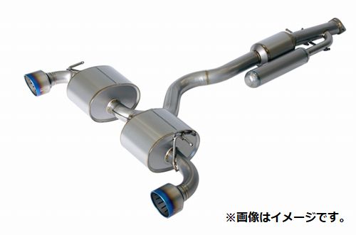  l\  HKS X[p[^[{ }t[ Ti `^ TOYOTA g^ GRX GXPA16 G16E Super Turbo Muffler Ti (31029-AT010)