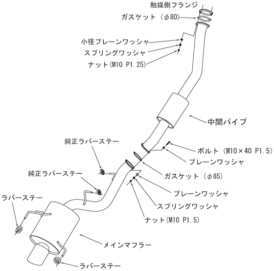 自動車関連業者直送限定 HKS Super Turbo Muffler スーパーターボ マフラー NISSAN ニッサン スカイラインGT-R BNR34 RB26DETT 99/01-02/08 (31029-AN003)