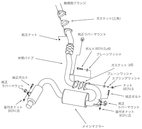 【受注生産品】個人宅発送可能 HKS Hi-Power409 ハイパワー409 マフラー TOYOTA トヨタ MR2 SW20 3S-GTE 89/10-99/09 (31006-AT008)