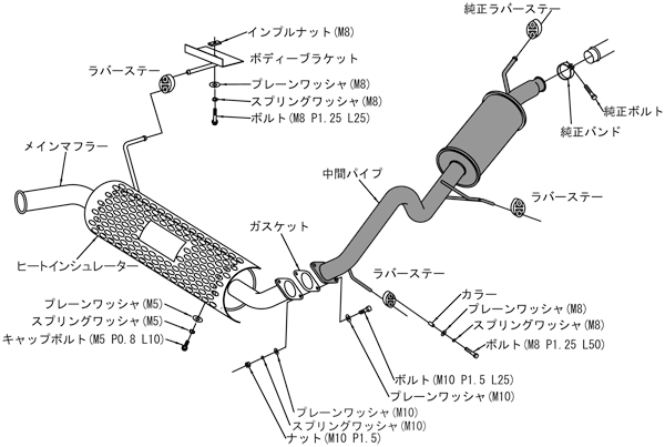 個人宅発送可能 HKS LEGAMAX リーガマックス マフラー MAZDA マツダ フレアクロスオーバー MS31S R06A(TURBO) 14/01-15/11 (31021-AS001)