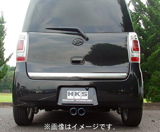 自動車関連業者直送限定 HKS Cool Style II クールスタイル2 マフラー DAIHATSU ダイハツ ムーヴコンテカスタム L575S KF-VE 08/08-11/06 (31028-AD009)