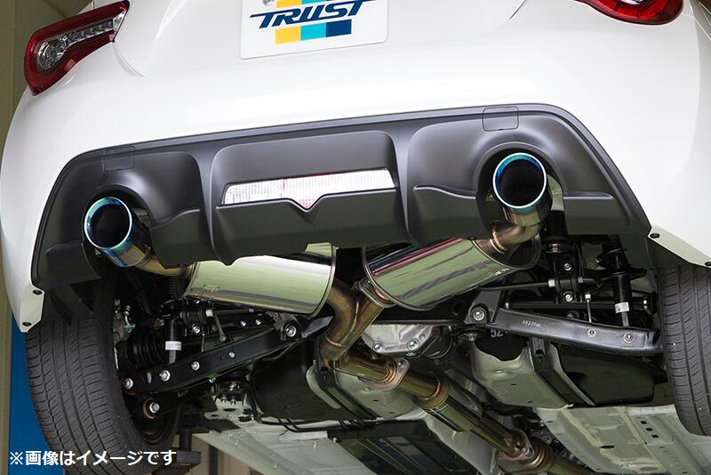 個人宅発送可能！TRUST トラスト GReddy パワーエクストリームR マフラー SUBARU スバル BRZ 4BA,DBA-ZC6/3BA-ZD8 FA20/FA24 12.03-,21.08- (10113301)