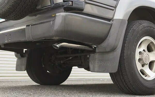 【個人宅発送可能】TRUST トラスト クロスエキゾースト N-Style トヨタ ランドクルーザー FZJ80G HDJ81V リア部 60φ (10114205)