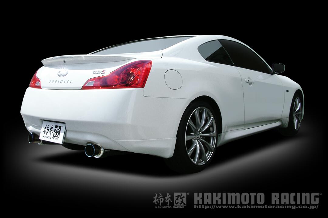 個人宅発送可能！ 柿本 Regu.06 & R レグ・ゼロロクアール マフラー スカイライン クーペ CKV36 3.7 NA 370GT 前期 ニッサン NISSAN カキモト (N21382) 2