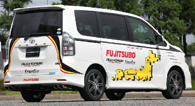 【個人宅発送可能】FUJITSUBO フジツボ マフラー A-Rシリーズ TOYOTA ZRR70W ヴォクシー Z 2WD (550-27433)