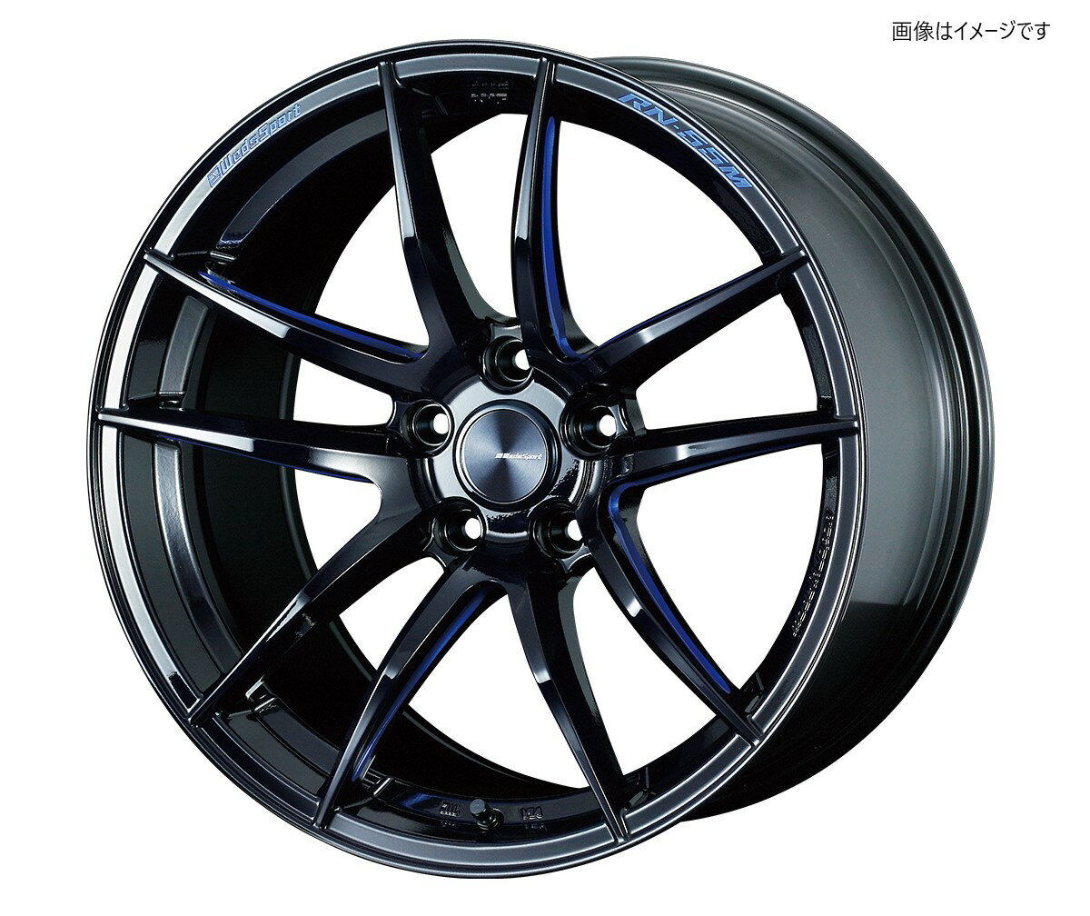 Weds ウェッズ 18×10.0J +36 5穴 PCD112 BBM ホイール 1本 WEDSSPORT RN55M ウエッズスポーツ アールエヌゴーゴーエム(73672) 1