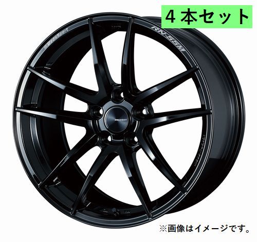 Weds å 188.5J +38 5 PCD114.3 GLOSS BLACK ۥ 4 WEDSSPORT RN55M åݡ 륨̥(72954)