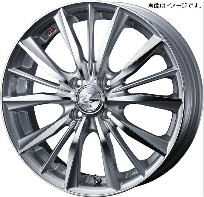 Weds ウェッズ 14×4.5J +45 4穴 PCD100 HSMC ホイール 1本 LEONIS VX レオニス ブイエックス (33229)