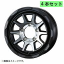 Weds ウェッズ 16×6.0J -5 5穴 PCD139.7 MAT BLACK POLISH ホイール 4本 WEDS ADVENTURE MUD VANCE 06 ウェッズアドベンチャー マッドヴァンス ゼロシックス (40226)