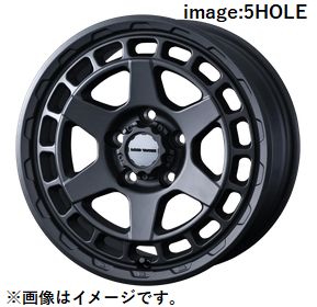 【個人宅発送可能】 ウェッズ Weds 17X8.0J +38 5穴 PCD127 FMBK ホイール 1本 WEDS ADVENTURE MUDVANCE X Type S ウェッズアドベンチャー マッドヴァンス エックス タイプエス (41603)