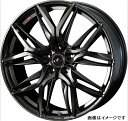 Weds ウェッズ 17×7.0J +53 5穴 PCD114.3 PBMC/TI ホイール 1本 LEONIS LM レオニス レオニス・エルエム (40817)