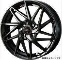 Weds ウェッズ 15×4.5J 45 4穴 PCD100 PBMC/TI ホイール 1本 LEONIS IT レオニス レオニス アイティー (40558)