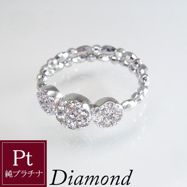 純プラチナ Pt999 天然ダイヤモンド リング 指輪 フリーサイズ プレゼント 女性 品番tc-0156 6月10日前後の発送予定