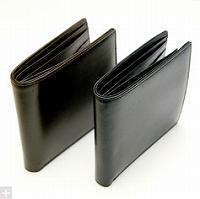 MENS WALLET【メンズ 財布】二つ折り 財布(薄いスリムタイプ)2つ折り MEN'S サイフ 革 皮 小銭入れなし 純札 純札財布 オリジナル ブランド【通販】プレゼント 誕生日 名入れ 誕生日プレゼント 父 男性 父の日 present gift メール便送料無料