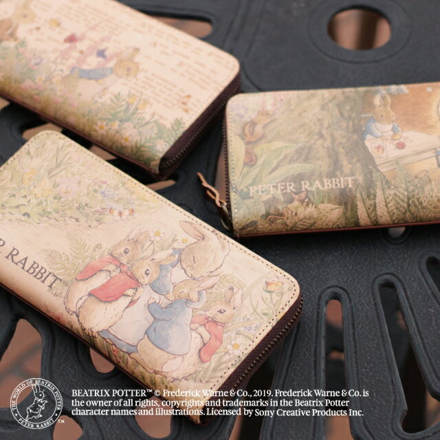 ヴェオル 財布 レディース ピーターラビット R束入 長財布 レディース 革 サイフ 【Peter Rabbit サイフ wallet　革】 【プレゼント ギフト ラッピング 雑貨】 【名入れ不可】【Peter Rabbit.Storyシリーズ】