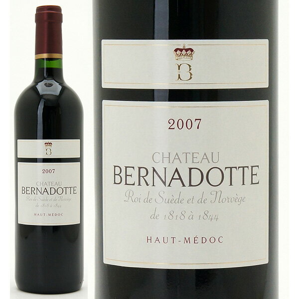 [2007]　シャトー・ベルナドット　750ml（オー・メドック）赤ワイン【コク辛口】【ワイン】【GVA】【RCP】【AB】【wineday】^AGBN01A7^