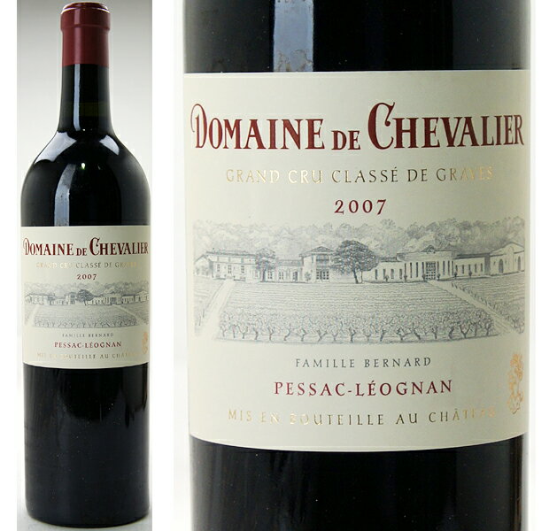 [2007]　ドメーヌ・ド・シュヴァリエ　ルージュ　　750ml　（グラーヴ特別級）赤ワイン【コク辛口】 【ワイン】【RCP】【AB】【wineday】^AIDC01A7^